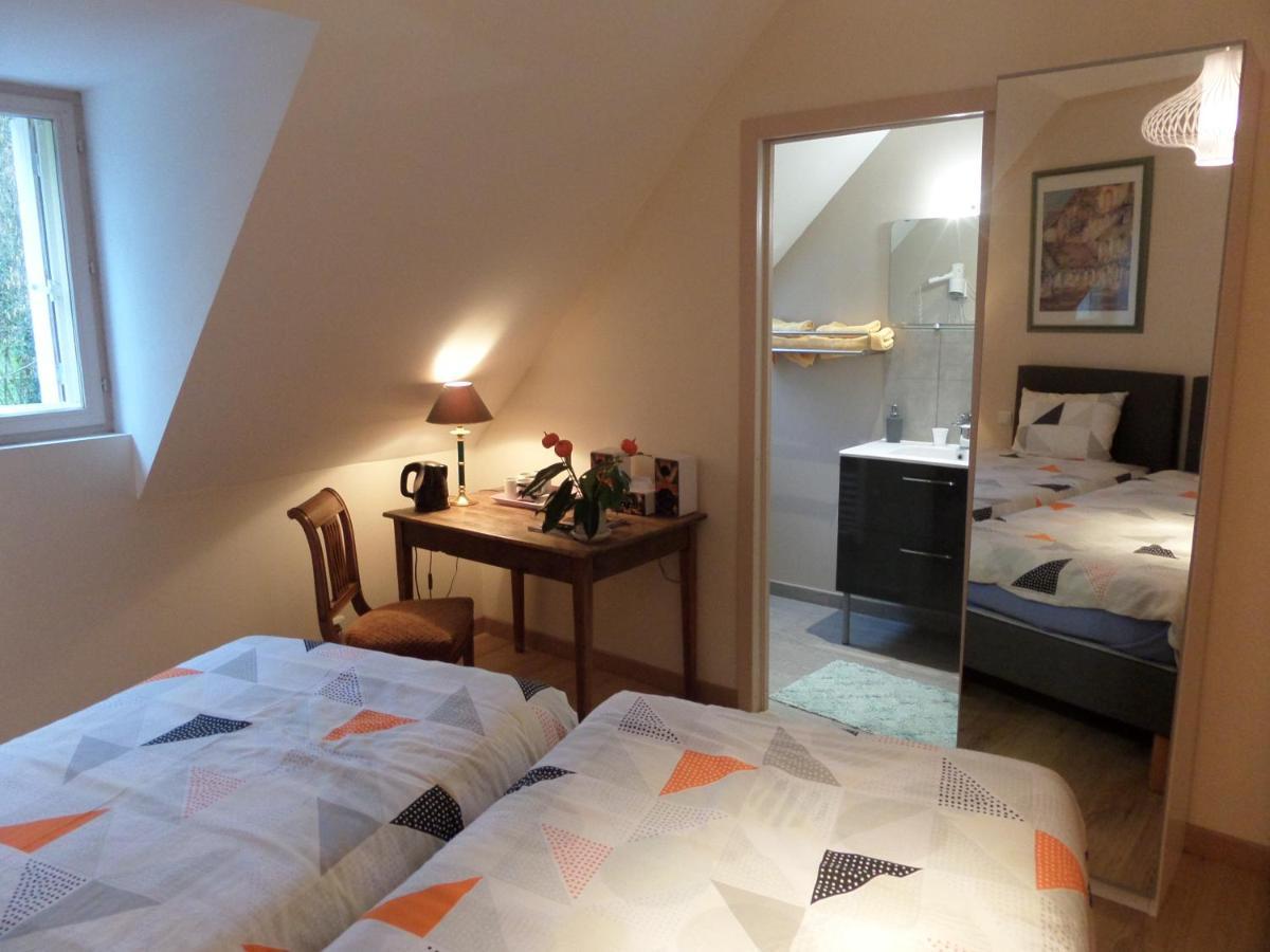 Bed and Breakfast Le Moulin De La Planche Cerelles Exterior foto